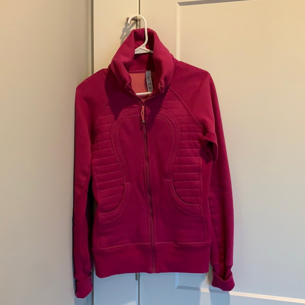 Lululemon Athletica Pink Jacket Zip Up